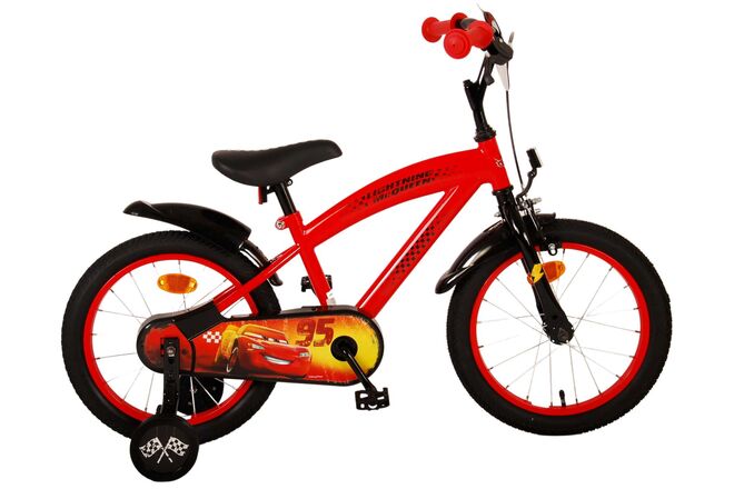 Disney Cars Kinderfahrrad – Jungen – 16 Zoll – Rot