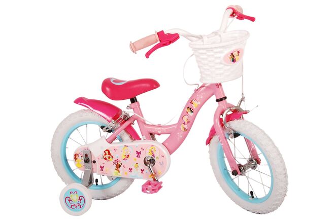 Disney Princess Børnecykel - Piger - 14 tommer - Lyserød