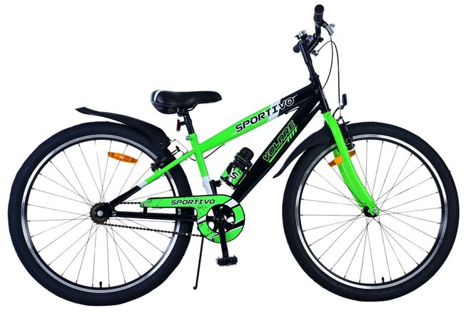 Volare Sportivo Kinderfahrrad – Jungen – 26 Zoll – Grün – Zwei Handbremsen