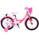 Volare Ashley Kinderfahrrad - Mädchen - 16 Zoll - Rosa/Rot