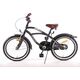 Volare Black Cruiser Kinderfahrrad - Jungen - 18 Zoll - Schwarz - 95% zusammengebaut