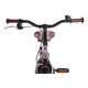 Volare Black Cruiser Kinderfahrrad - Jungen - 18 Zoll - Schwarz - 95% zusammengebaut
