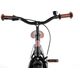 Volare Black Cruiser Kinderfahrrad - Jungen - 14 Zoll - Schwarz - 95% zusammengebaut