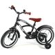 Volare Black Cruiser Kinderfahrrad - Jungen - 14 Zoll - Schwarz - 95% zusammengebaut