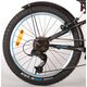 Volare Rocky Kinderfahrrad – 20 Zoll – Blau Schwarz – 85 % montiert – 6 Gänge – Prime Collection