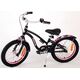 Volare Miracle Cruiser Kinderfahrrad - Mädchen - 16 Zoll - Mattschwarz - Prime Collection