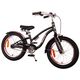 Volare Miracle Cruiser Kinderfahrrad - Mädchen - 16 Zoll - Mattschwarz - Prime Collection