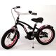 Volare Miracle Cruiser Kinderfahrrad - Mädchen - 14 Zoll - Mattschwarz - Prime Collection