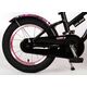 Volare Miracle Cruiser Kinderfahrrad - Mädchen - 14 Zoll - Mattschwarz - Prime Collection