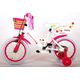 Volare Ashley Kinderfahrrad - Mädchen - 14 Zoll - Weiß - 95% zusammengebaut