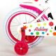 Volare Ashley Kinderfahrrad - Mädchen - 14 Zoll - Weiß - 95% zusammengebaut