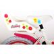 Volare Ashley Kinderfahrrad - Mädchen - 14 Zoll - Weiß - 95% zusammengebaut