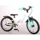 Volare Glamour Kinderfahrrad - Mädchen - 16 Zoll - Perlmutt Mintgrün - Prime Collection