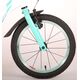 Volare Glamour Kinderfahrrad - Mädchen - 16 Zoll - Perlmutt Mintgrün - Prime Collection