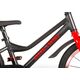 Volare Blaster Kinderfahrrad - Jungen - 16 Zoll - Schwarz Rot - Prime Collection