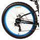 Volare Gradient Kinderfahrrad - Jungen - 26 Zoll - Schwarz Blau - 7-Gang - Prime Collection