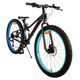 Volare Gradient Kinderfahrrad - Jungen - 26 Zoll - Schwarz Blau - 7-Gang - Prime Collection