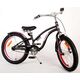 Volare Miracle Cruiser Kinderfahrrad - Mädchen - 18 Zoll - Mattschwarz - Prime Collection