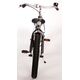 Volare Miracle Cruiser Kinderfahrrad - Mädchen - 18 Zoll - Mattschwarz - Prime Collection