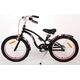 Volare Miracle Cruiser Kinderfahrrad - Mädchen - 18 Zoll - Mattschwarz - Prime Collection