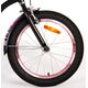 Volare Miracle Cruiser Kinderfahrrad - Mädchen - 18 Zoll - Mattschwarz - Prime Collection