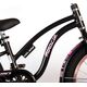 Volare Miracle Cruiser Kinderfahrrad - Mädchen - 18 Zoll - Mattschwarz - Prime Collection