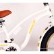 Volare Miracle Cruiser Kinderfahrrad - Mädchen - 18 Zoll - Weiß - Prime Collection