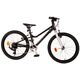 Volare Dynamic Kinderfahrrad - Jungen - 20 Zoll - Mattschwarz - 2 Handbremsen - 7 Gänge - Prime Collection