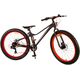 Volare Gradient Kinderfahrrad - Jungen - 26 Zoll - Schwarz Orange - 7-Gang - Prime Collection