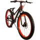 Volare Gradient Kinderfahrrad - Jungen - 26 Zoll - Schwarz Orange - 7-Gang - Prime Collection