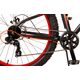 Volare Gradient Kinderfahrrad - Jungen - 26 Zoll - Schwarz Orange - 7-Gang - Prime Collection