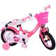 Volare Ashley Kinderfahrrad – Mädchen – 12 Zoll – Rot/Rosa