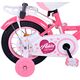 Volare Ashley Kinderfahrrad – Mädchen – 12 Zoll – Rot/Rosa