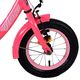 Volare Ashley Kinderfahrrad – Mädchen – 12 Zoll – Rot/Rosa