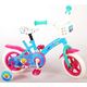 Ocean Kinderfahrrad - Unisex - 10 Zoll - Rosa Blau - Fester Gang