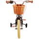 Volare Excellent Kinderfahrrad – Mädchen – 14 Zoll – Schwarz