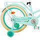 Volare Excellent Kinderfahrrad – Mädchen – 18 Zoll – Grün – 95 % zusammengebaut