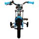 Volare Thombike Kinderfahrrad – Jungen – 12 Zoll – Schwarz Blau