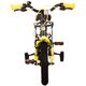 Volare Thombike Kinderfahrrad – Jungen – 12 Zoll – Schwarz Gelb – Zwei Handbremsen