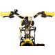 Volare Thombike Kinderfahrrad – Jungen – 12 Zoll – Schwarz Gelb – Zwei Handbremsen