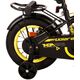 Volare Thombike Kinderfahrrad – Jungen – 12 Zoll – Schwarz Gelb – Zwei Handbremsen