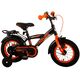 Volare Thombike Kinderfahrrad – Jungen – 12 Zoll – Schwarz Orange