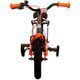 Volare Thombike Kinderfahrrad – Jungen – 12 Zoll – Schwarz Orange