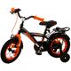 Volare Thombike Kinderfahrrad – Jungen – 12 Zoll – Schwarz Orange