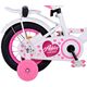 Volare Ashley Kinderfahrrad – Mädchen – 12 Zoll – Weiß