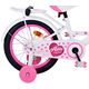 Volare Ashley Kinderfahrrad – Mädchen – 16 Zoll – Weiß