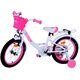 Volare Ashley Kinderfahrrad – Mädchen – 16 Zoll – Weiß