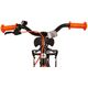 Volare Thombike Kinderfahrrad – Jungen – 14 Zoll – Schwarz Orange