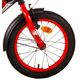 Volare Thombike Kinderfahrrad – Jungen – 16 Zoll – Schwarz Rot