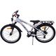 Volare Cross Kinderfahrrad - Jungen - 20 Zoll - Silber , 6 Gänge